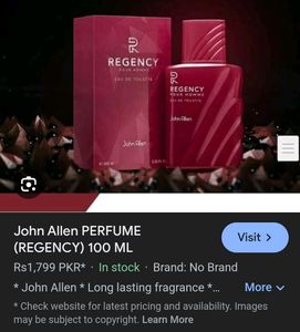 John ALLEN Men's Perfume