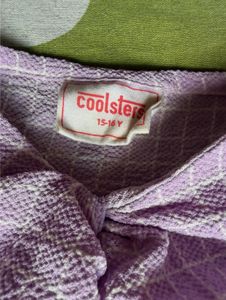Cute Lavender Gingham Dress