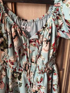 Chic Floral Print Dress
