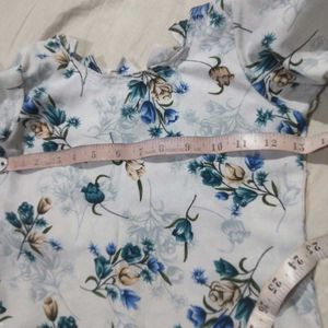 Floral Print Kurta with Patiala Pants