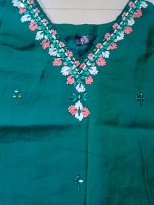 Beautiful Teal Kurta set