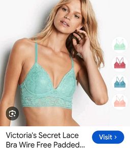 victoria's secret Blue Lace Bra