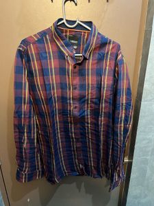 Urban Plaid Button-Down Shirt
