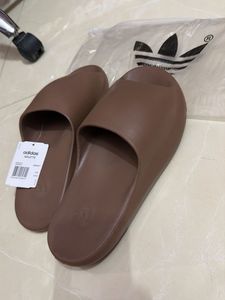 Adidas Adilette Slides Brown