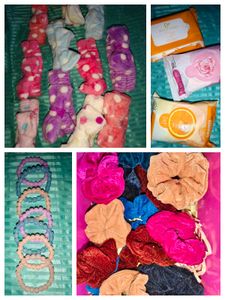 ✨Make Your Own Cute Hair Accessories Combo 🎀🎁🌈
