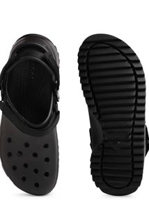 Black Crocs Platform Clog