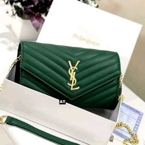 SAINT LAURENT YSL CHAIN ENVELOPE BAG