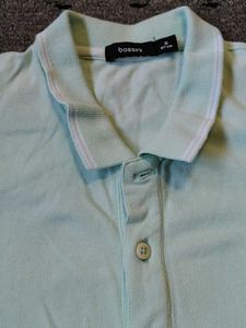 boys Casual mint green Polo T-Shirt