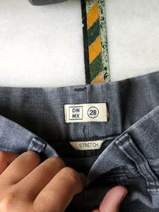 Grey Wash Denim Jeans