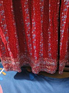 Elegant Maroon Dress