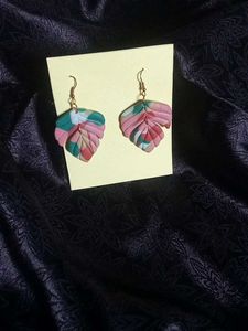 Leaf Statement Earrings