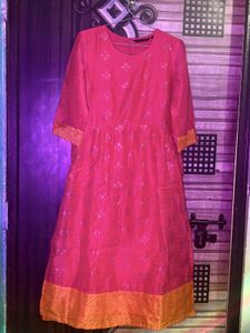 Pink Anarkali Kurta🌸