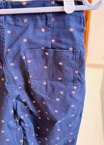 Starry Navy Blue Pants