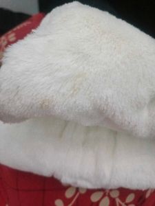Fluffy White Lounge Set (L to XL SIZE)