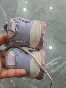 Cute Lilac &amp; White Sneakers