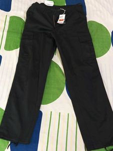 Black Cargo Pants - New with Tags