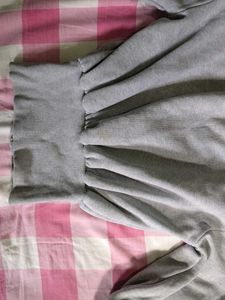 Gray Crew Neck Sweatshirt