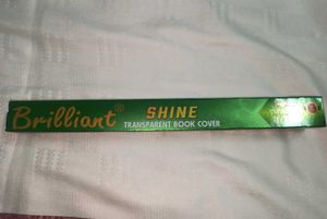 Brilliant Shine Transparent Book Cover