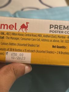Camel Premium Poster Colours Set
