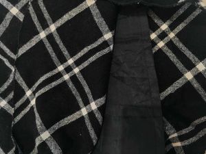 Stylish Plaid Maxi Skirt