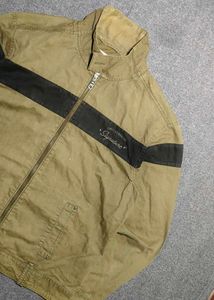 Men's Khaki Bomber Jacket
