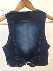 denim vest