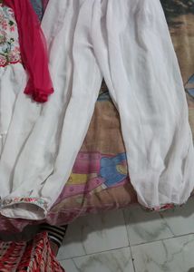 White Embroidered Kurta Set with Dupatta