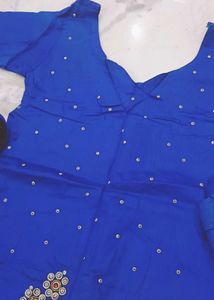 Heavy Blue Kurta Set with Dupatta