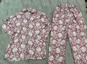 Floral Print Button-Up co-ord set
