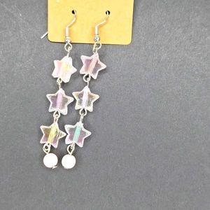 Iridescent Star Handmade Earrings (Any 1)