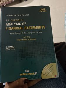 Ts Grewals Analysis Of Financial Statements