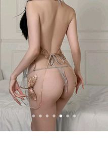 Sheer Butterfly Lingerie Set