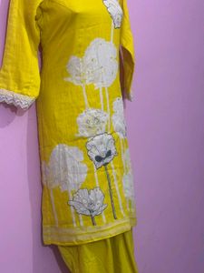 Yellow Salwar suit