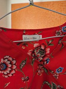 Vibrant Floral Print Blouse