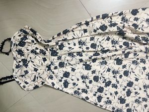 Floral Print Strappy Dress