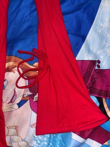 Red A-Line Dress