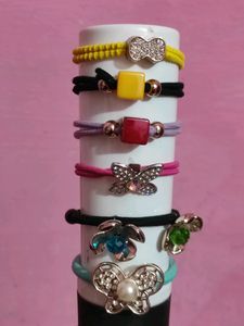 Cute Colourful Hair Ties