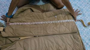 SALE:BEIGE WINTER PUFFER JACKET