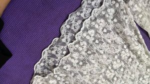 Elegant White Lace Top with Camisole