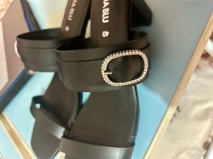 WESTSIDE BRAND NEW Heels with Buckle Accent