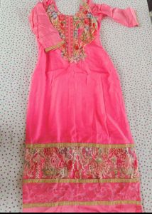 Beautiful Pink silk Kurta