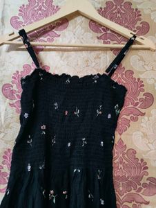 Floral Smocked Maxi Dress