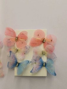 Butterfly Hair Clips - Adorable Style!