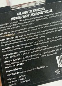 One Wish Midnight Glam Eyeshadow Pal