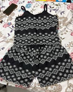 Black Summer Pajama Set