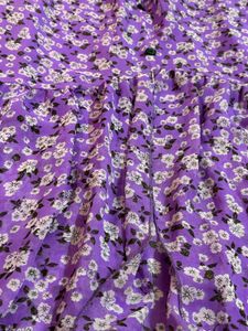 Floral Print Tiered Skirt