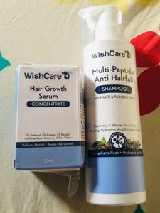 😍WishCare Hair Growth Serum & Shampoo Set