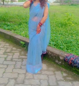Grey Saree.