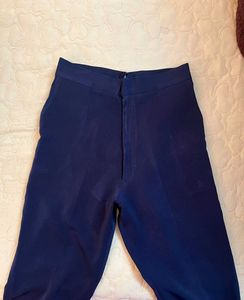 Elegant Navy Blue Trousers