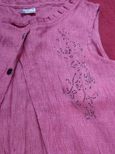 Beautiful Pink Ethnic Gown